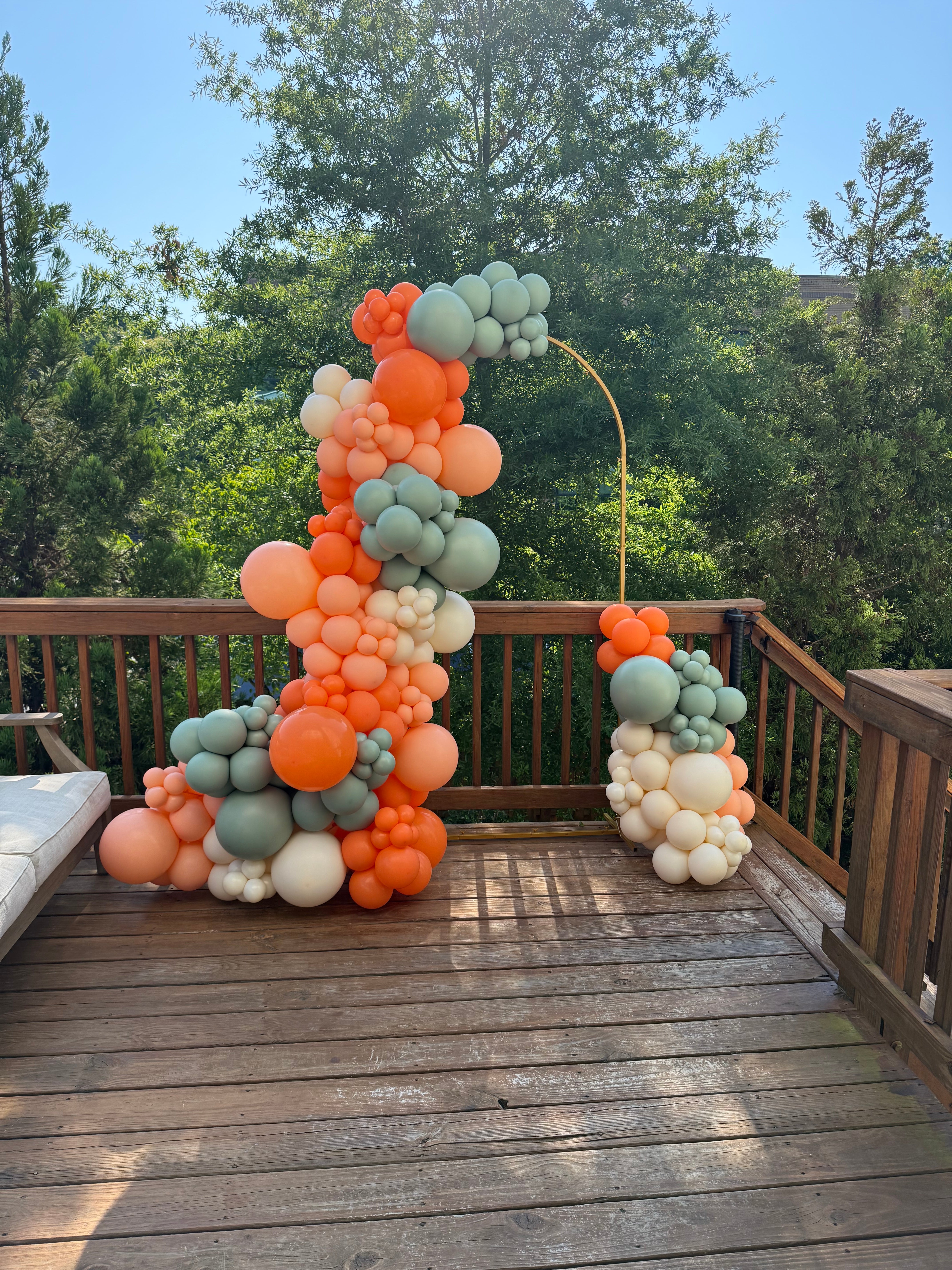 Organic Balloon Garland Pickup Package