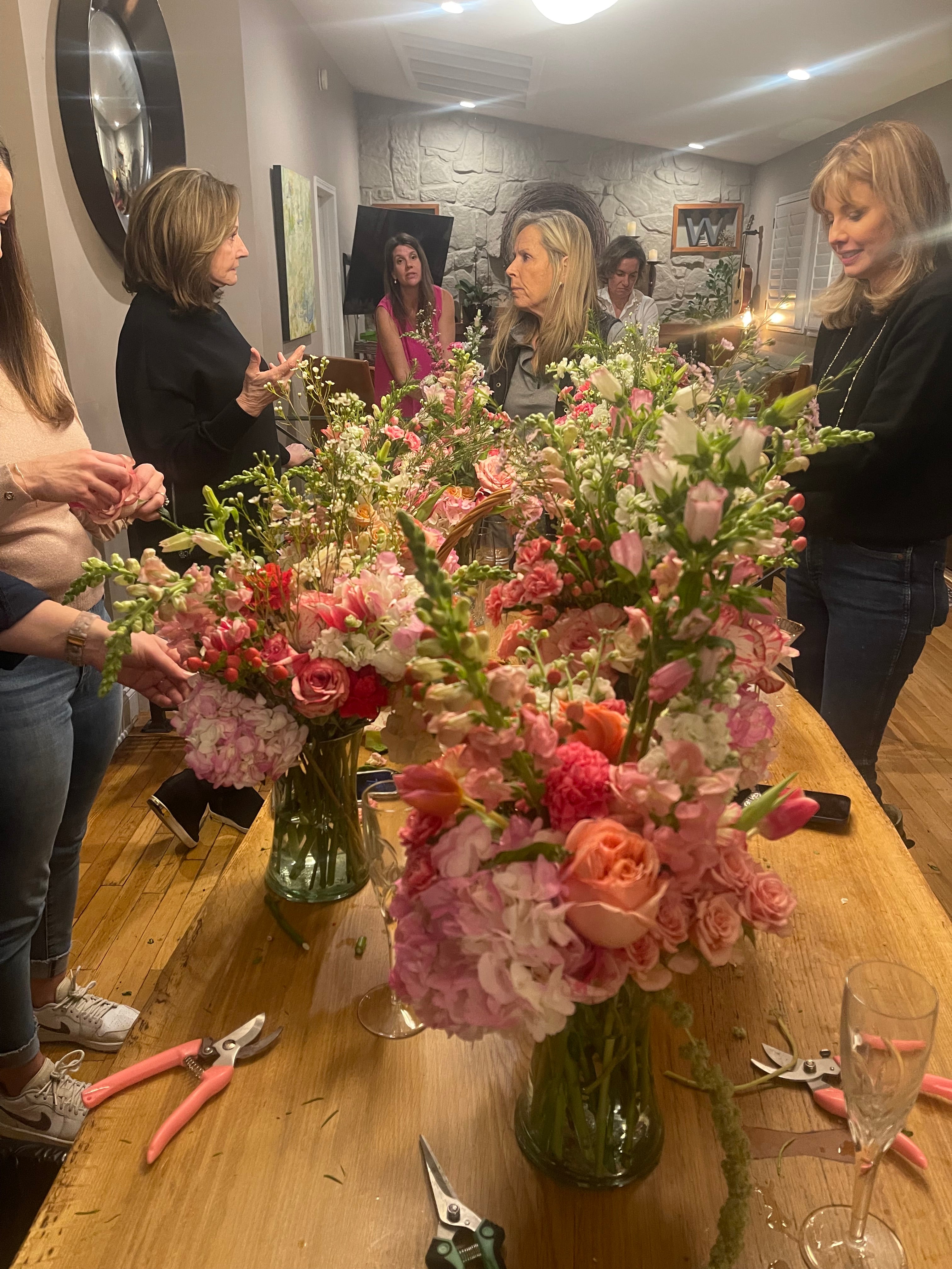 Floral Arranging Party Experience