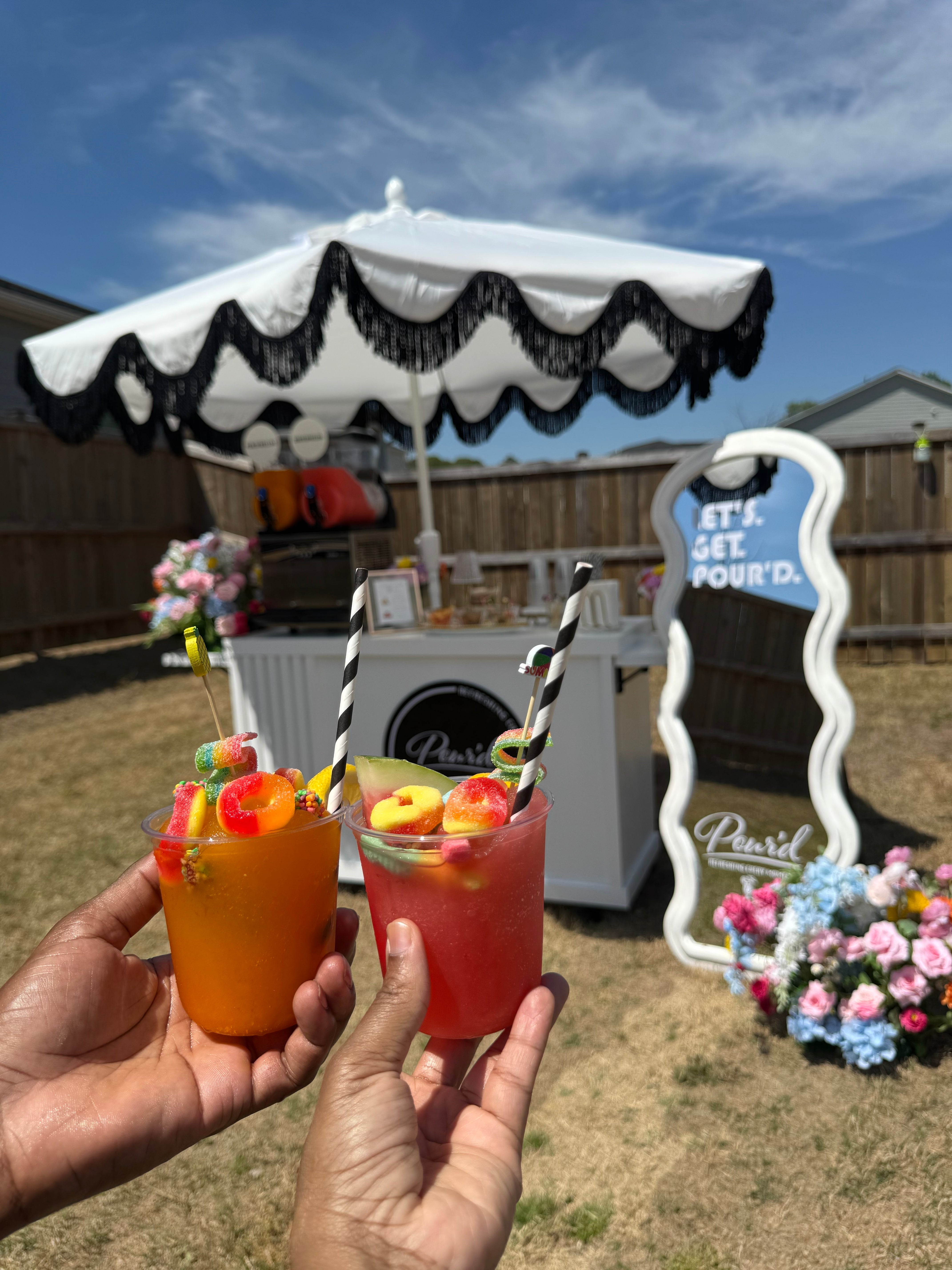 Pour'd Slush Cart in Atlanta for 50 Guests - Pour'd Decisions Package