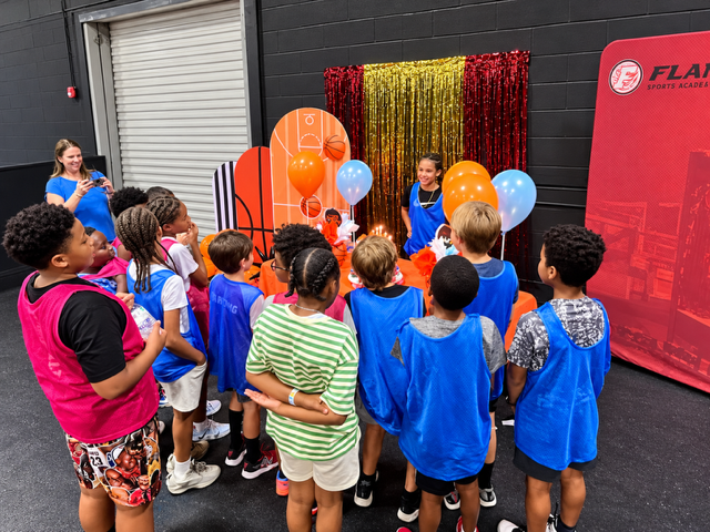 Private Indoor Sports Birthday Party at Flame Sports Academy