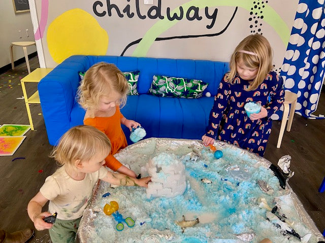 Process Art Birthday Party at Childway Art Space