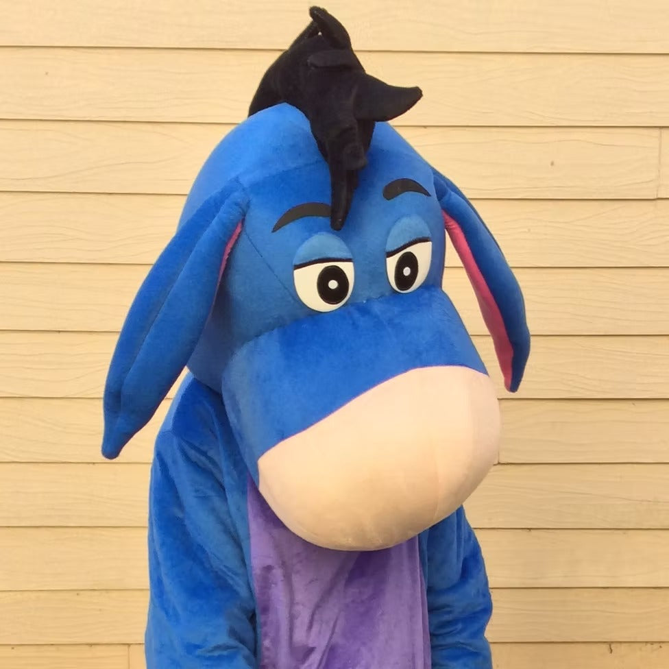 Sad Donkey Character Party