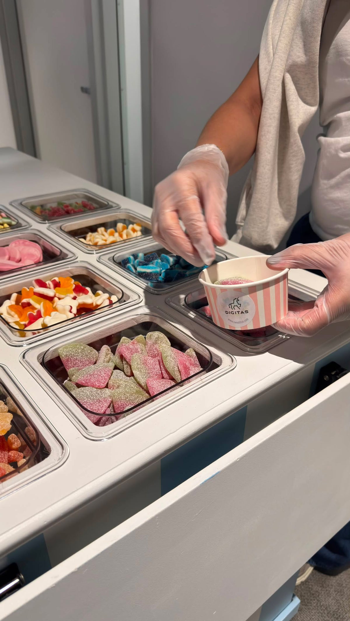 Self Serve Swedish Candy Cart Party Rental