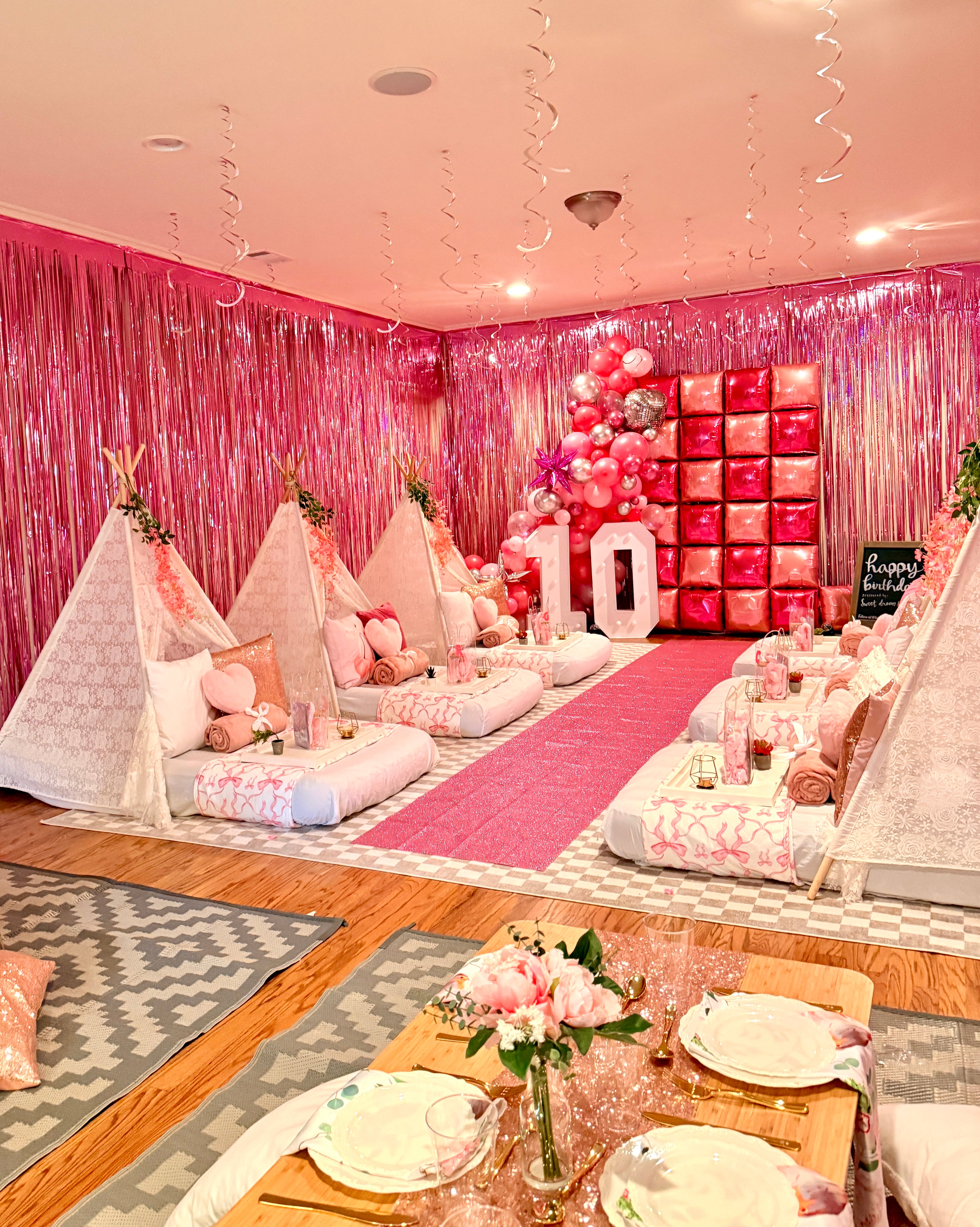 Signature Sweet Dreams Sleepover Setup
