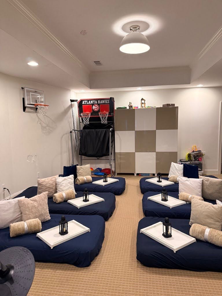Signature Sweet Dreams Sleepover Setup