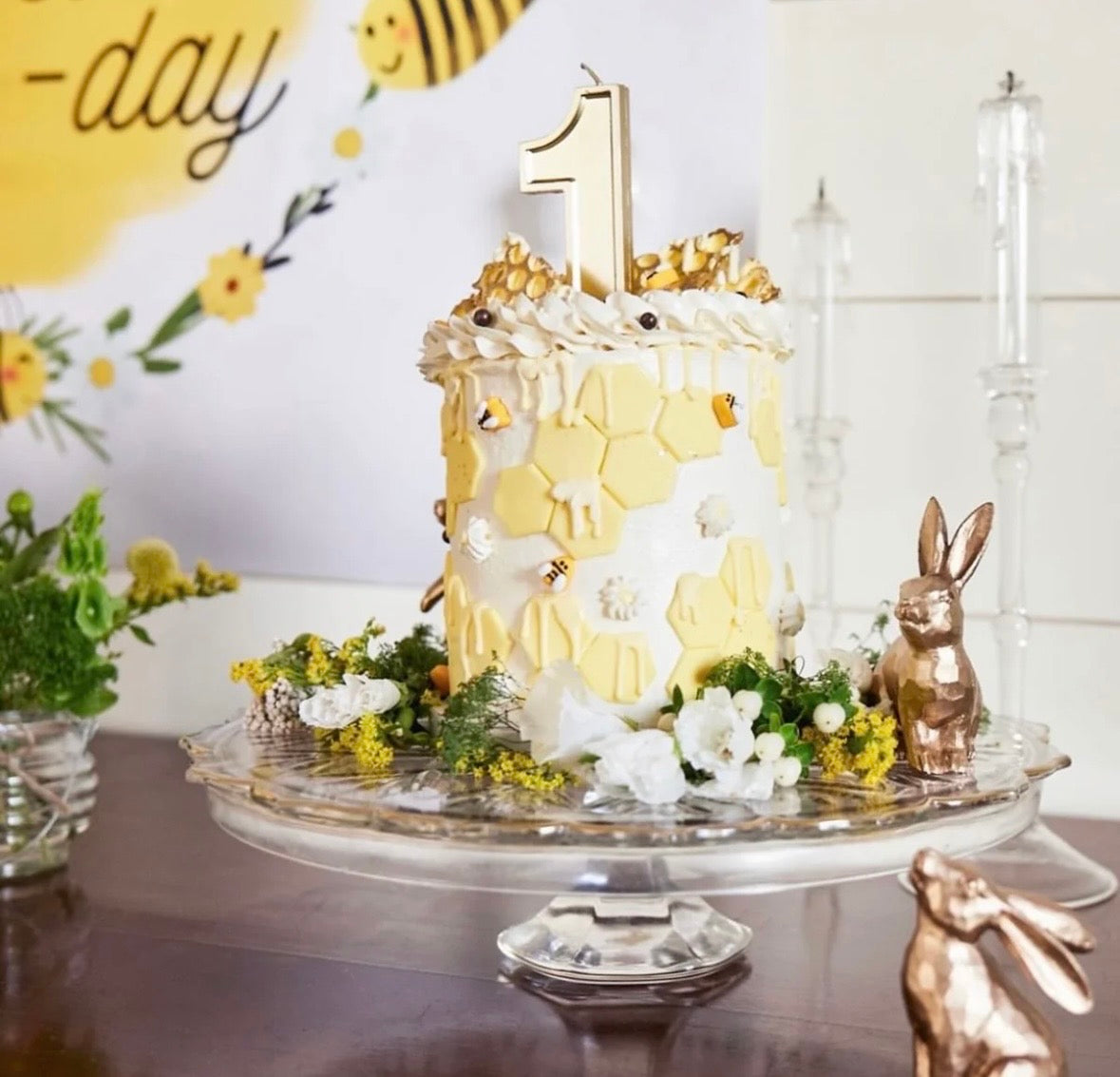 Single-Tier Custom Birthday Cake from The Purple Sprinkle