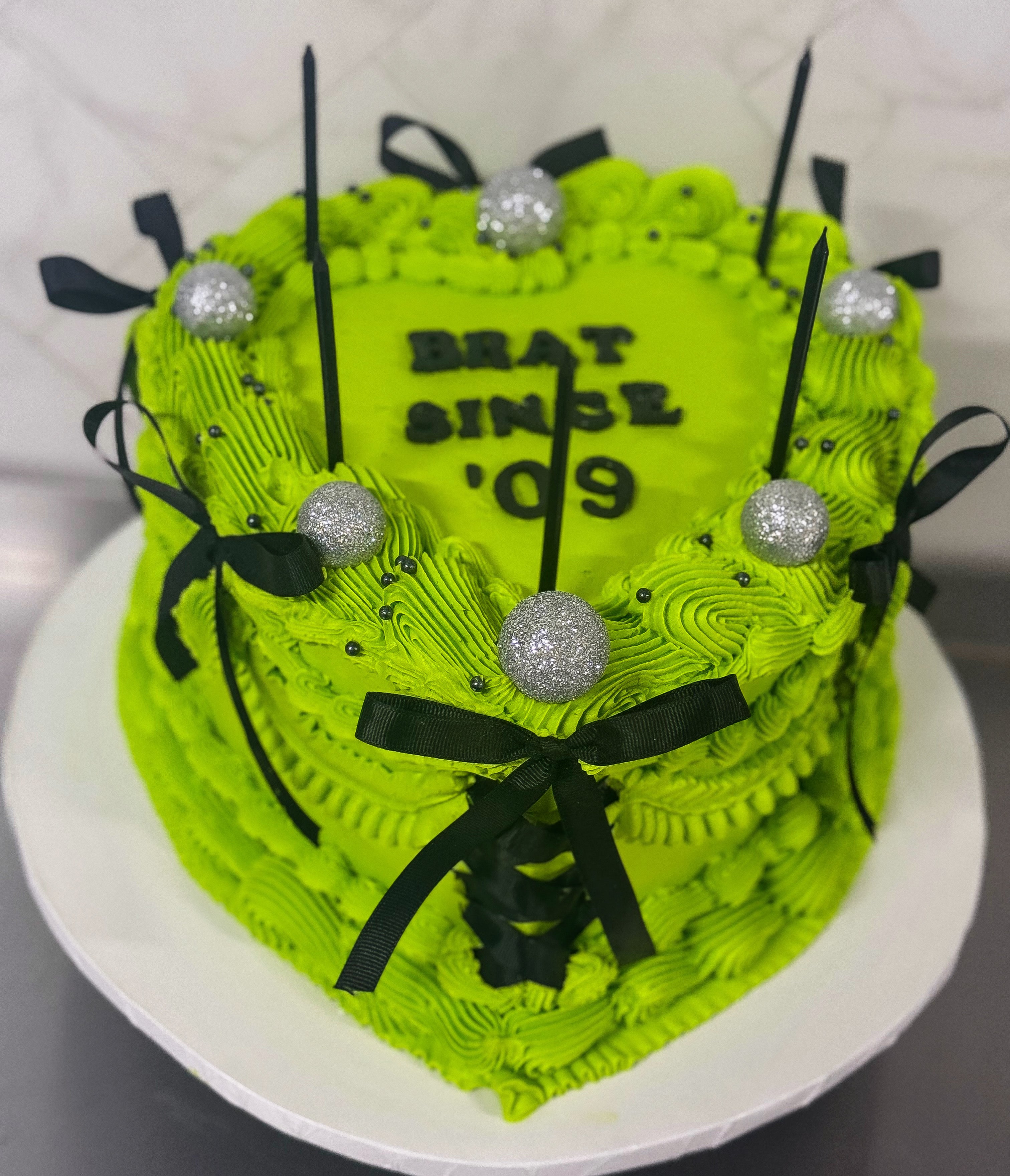 Single Tier Custom Cake