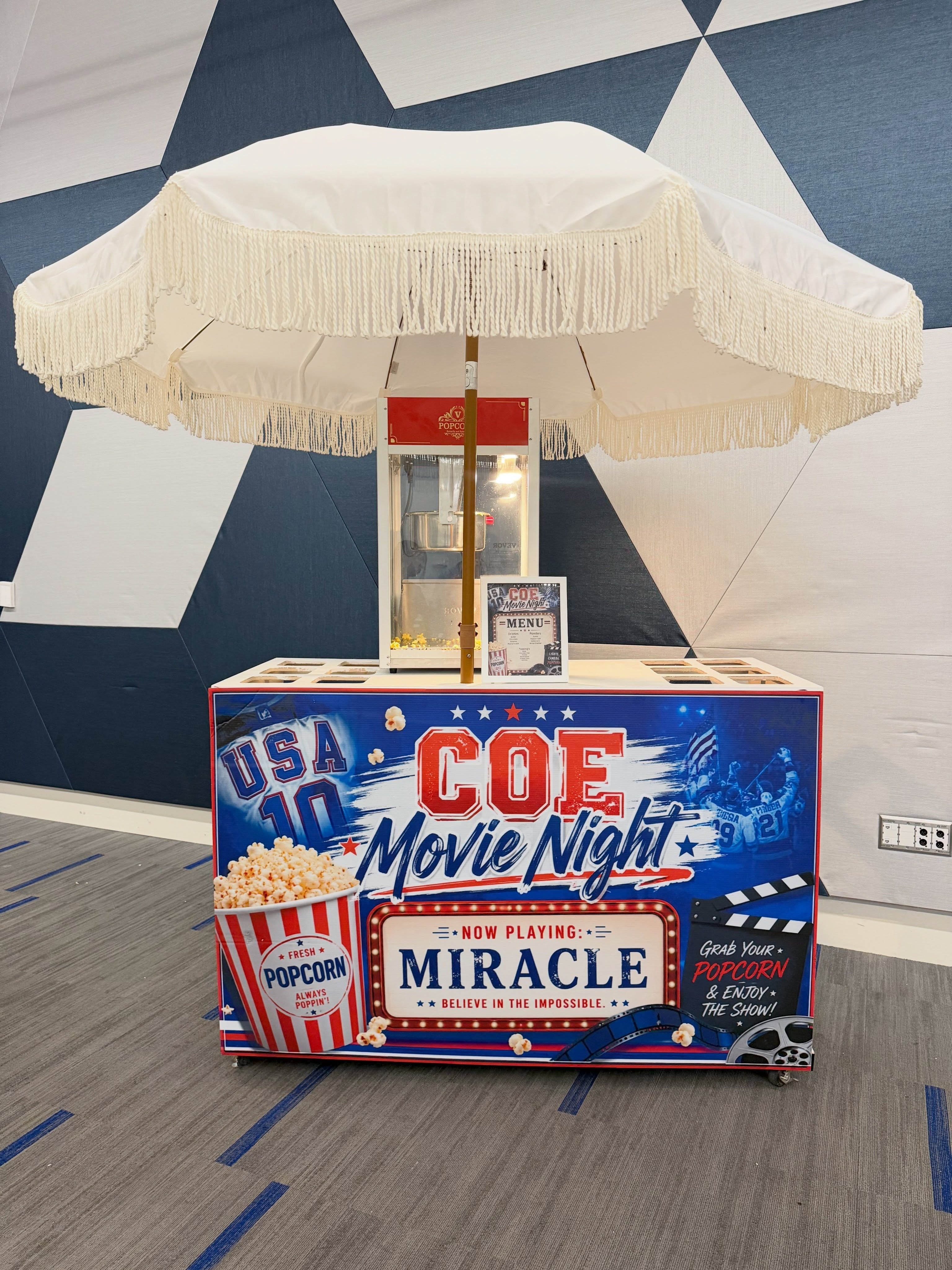 Custom Snow Cone Cart in Atlanta
