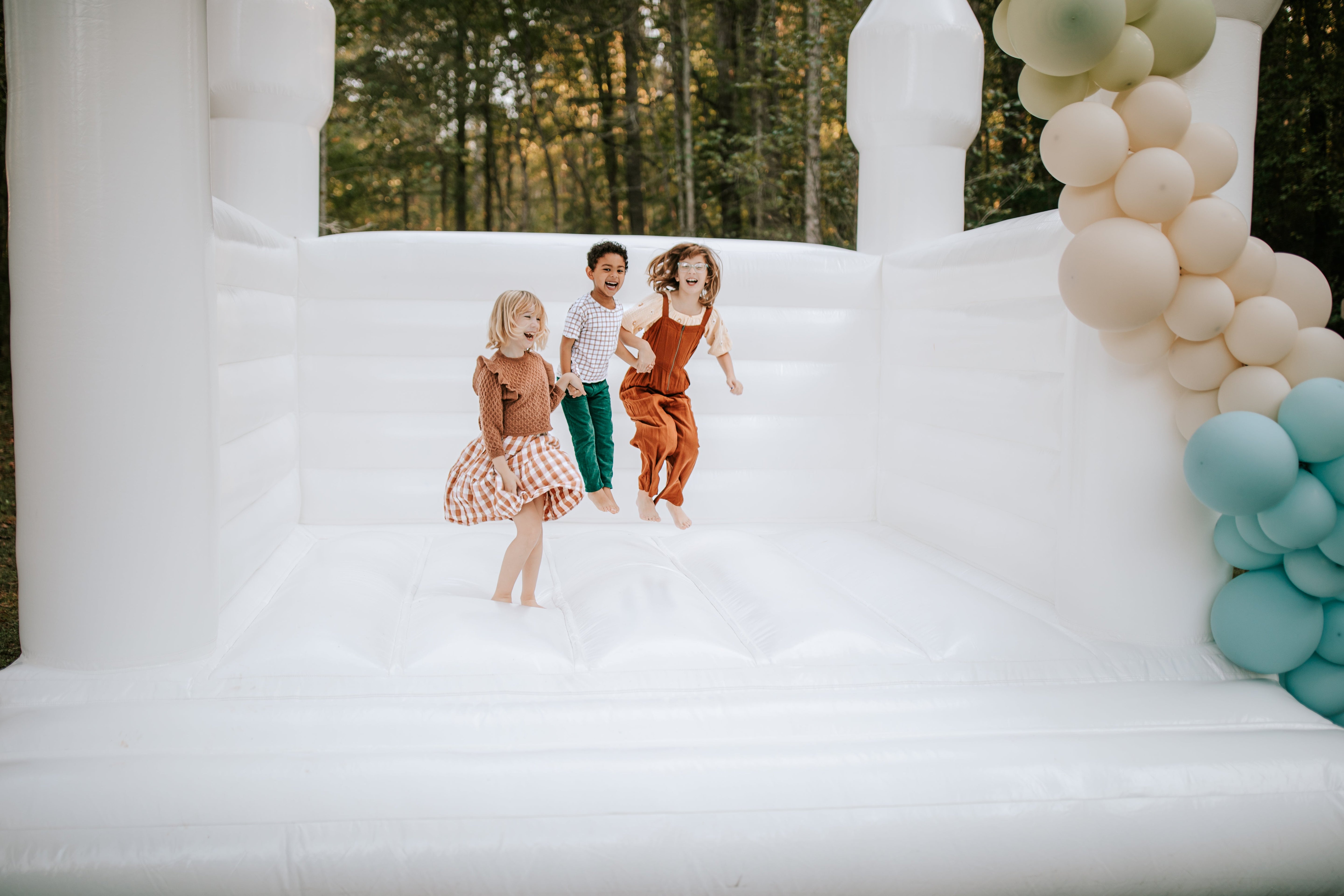 The Big One - White Bounce House Rental
