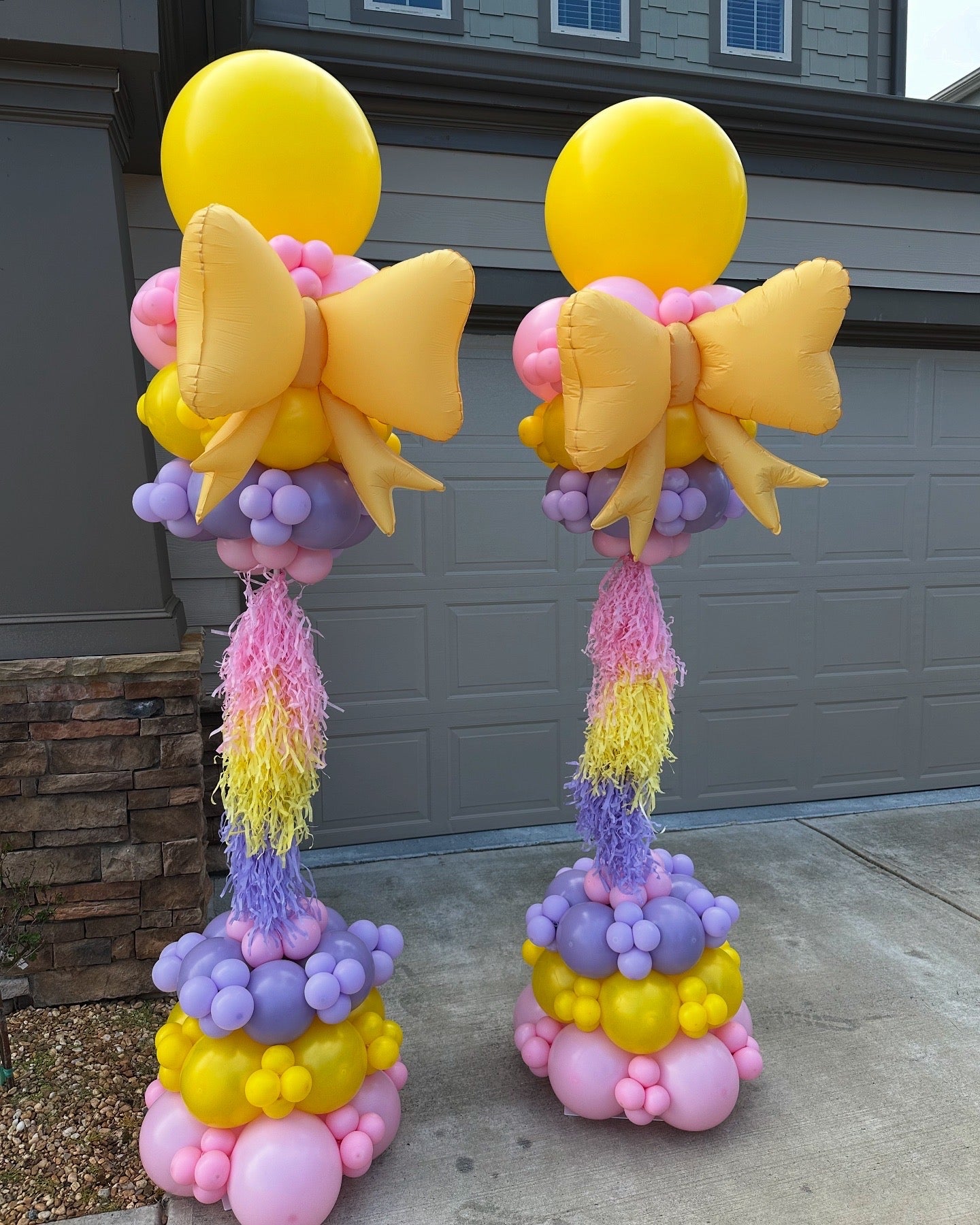 Two Party Tower Balloon Delivery Package