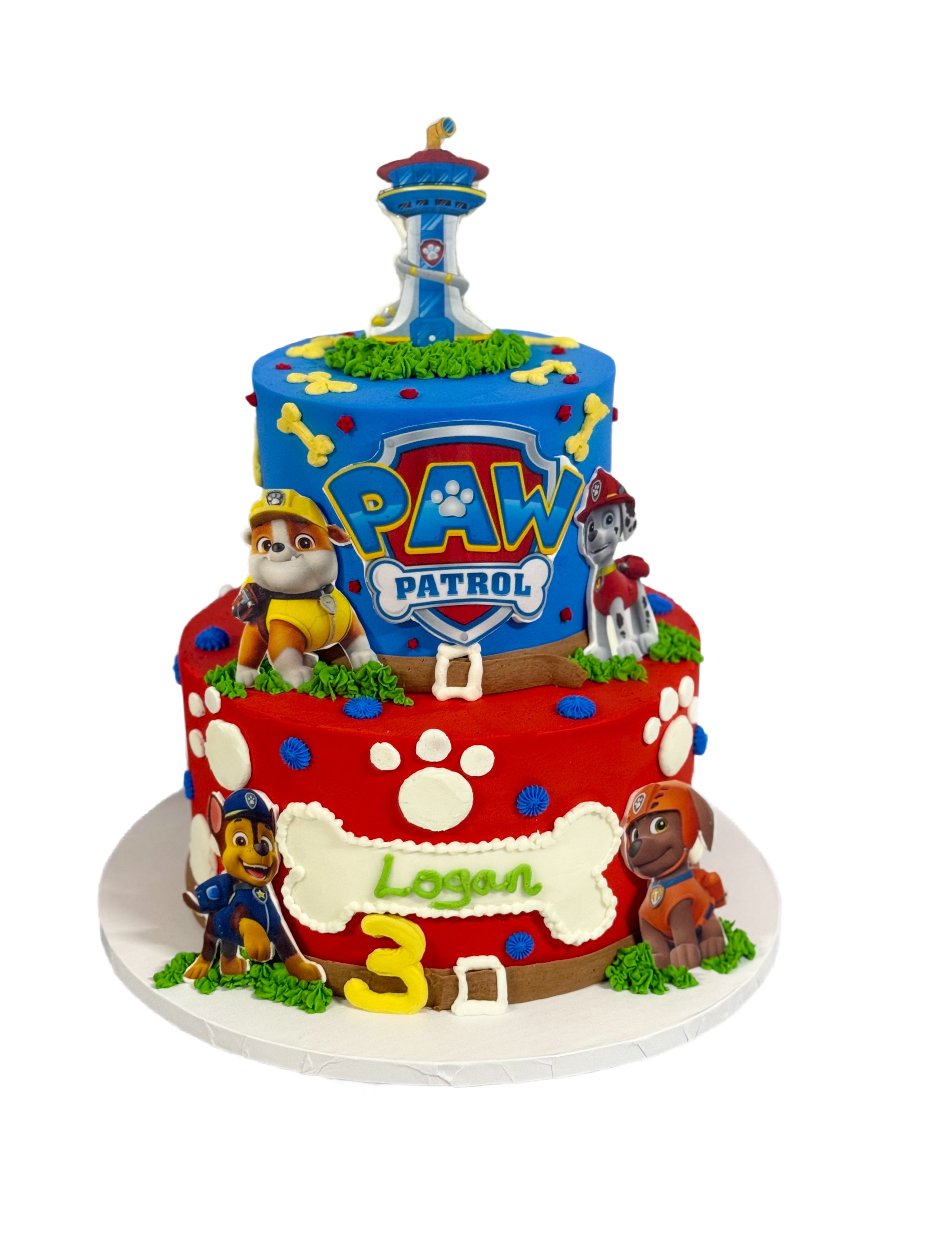Two Tier Custom Cake
