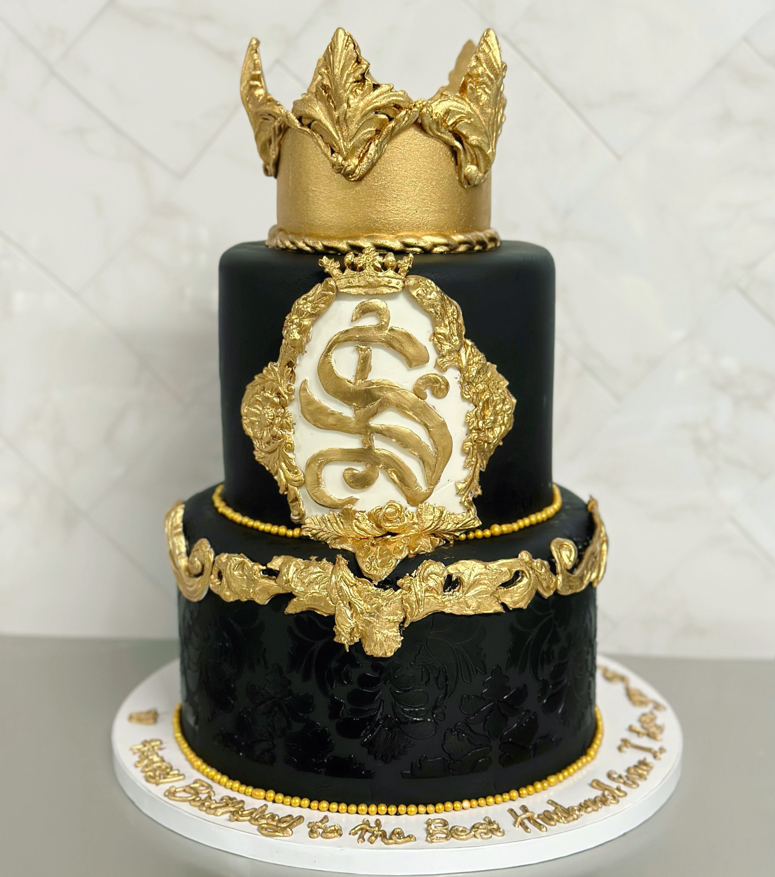Two Tier Custom Cake