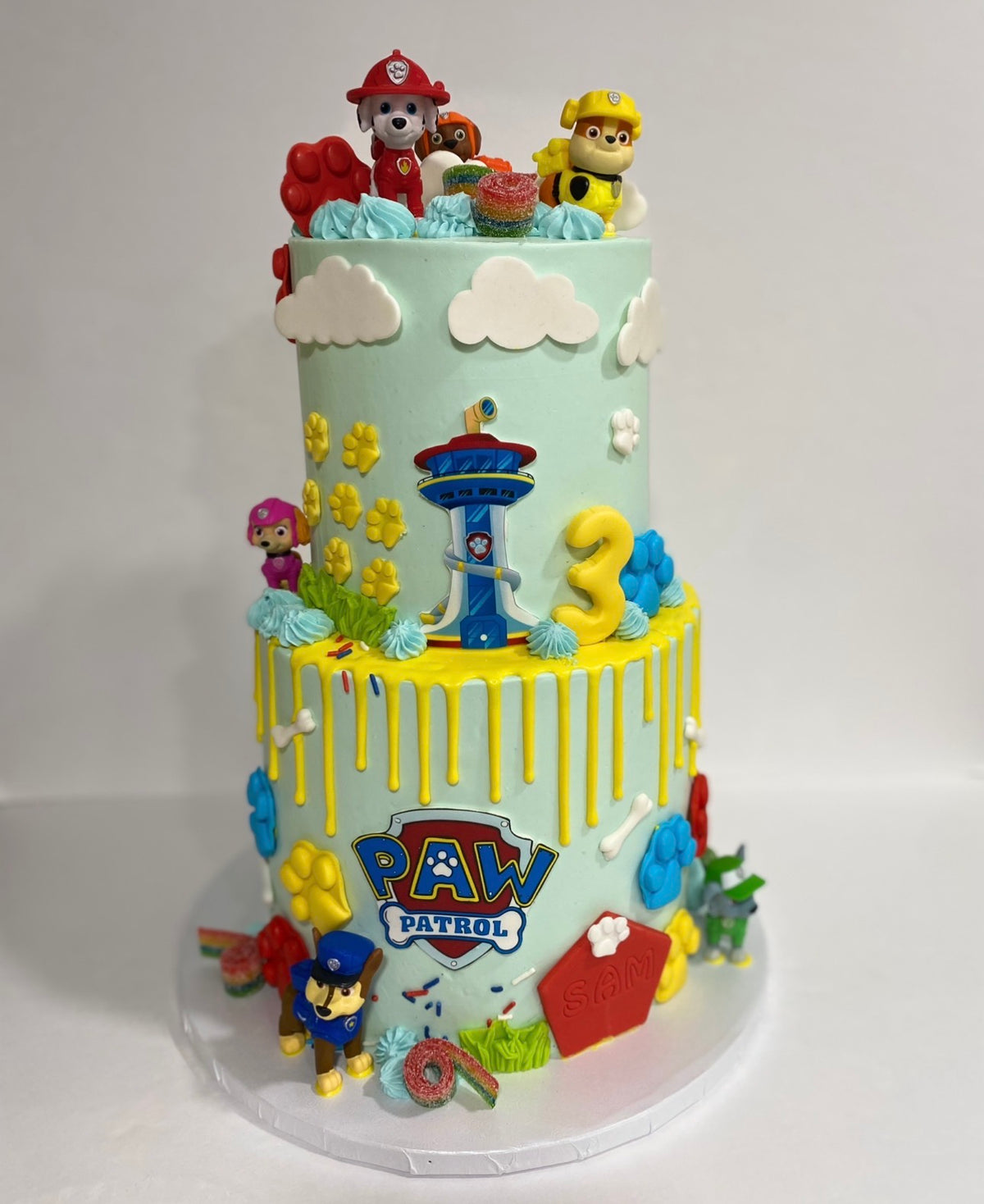 Two-Tier Custom Themed Birthday Cake from Manto's Cakes: Customize Your Theme