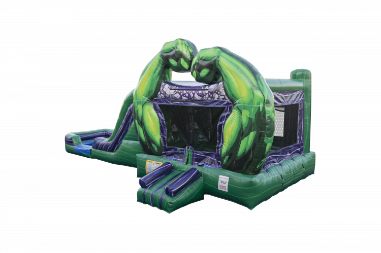 The Hulk Smash Combo with Dual Lane Slide