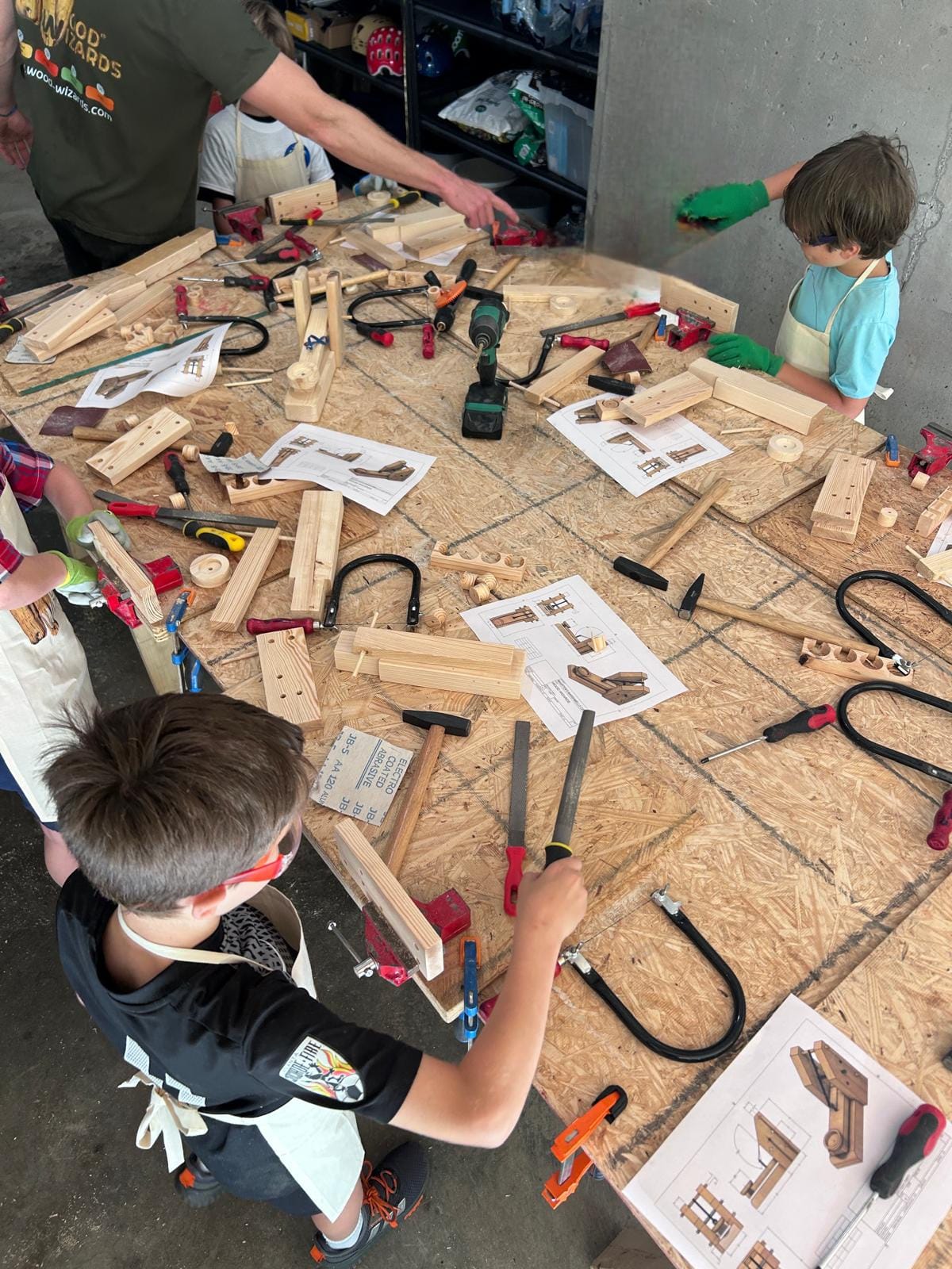 Wood Wizards Mobile Birthday Party Package