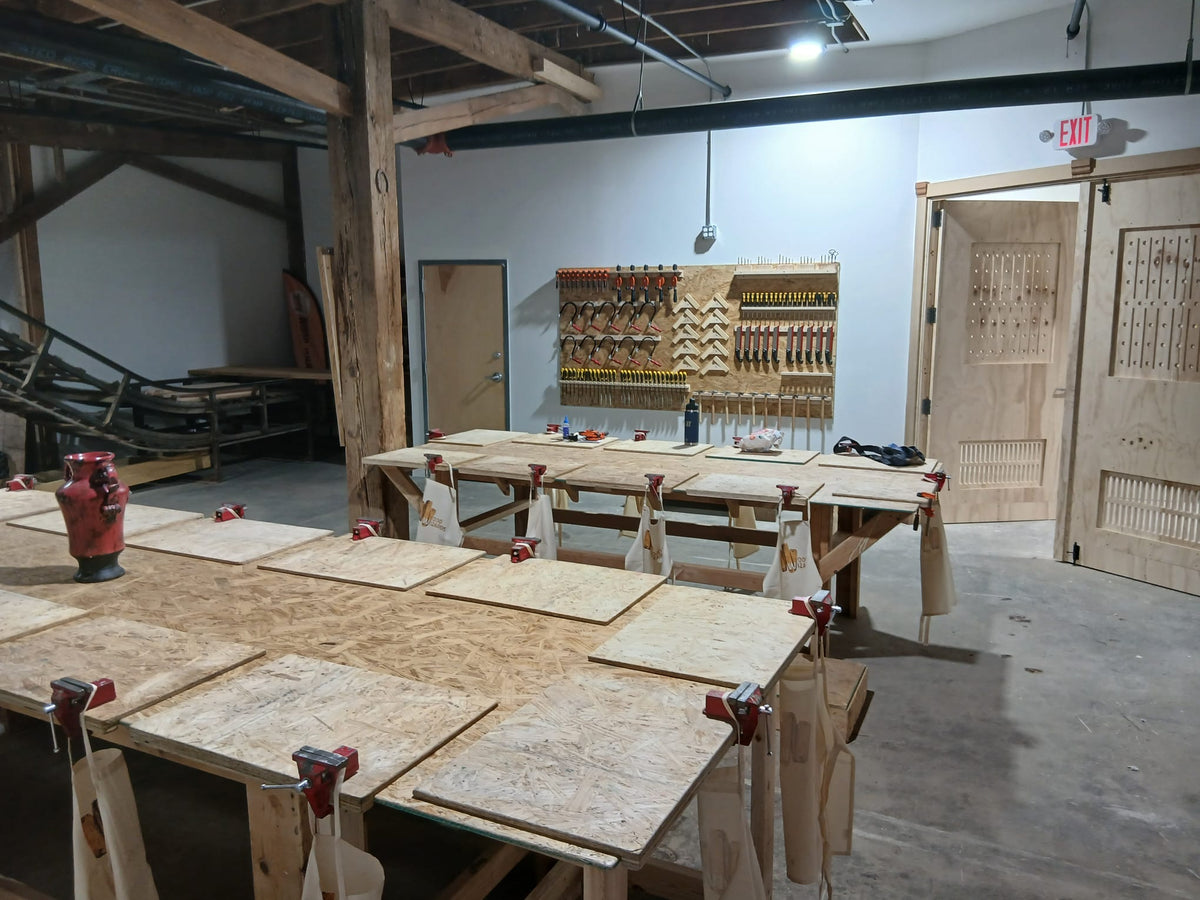 Woodworking Workshop Party at Wood Wizards Atlanta