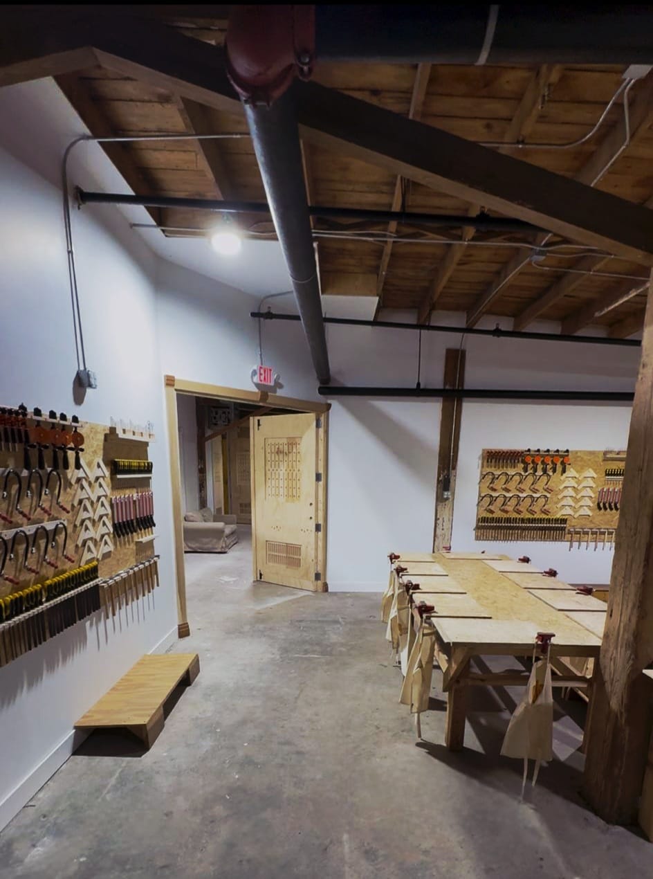Woodworking Workshop Party at Wood Wizards Atlanta