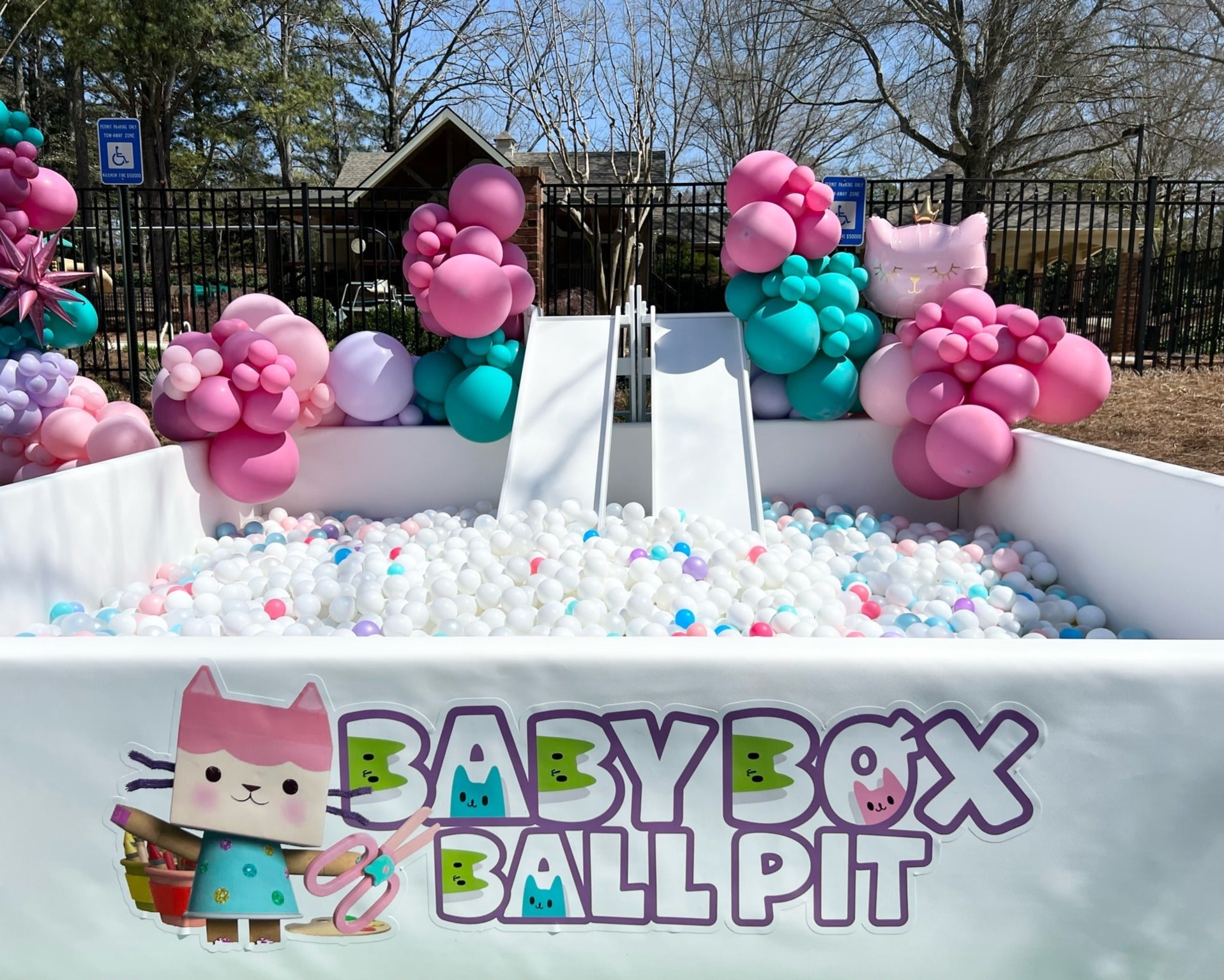 XL Ball Pit w/ Double Slides 10x10