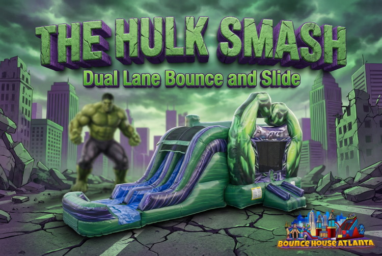 The Hulk Smash Combo with Dual Lane Slide
