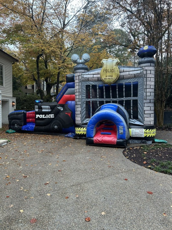 Police Car Bounce and Slide