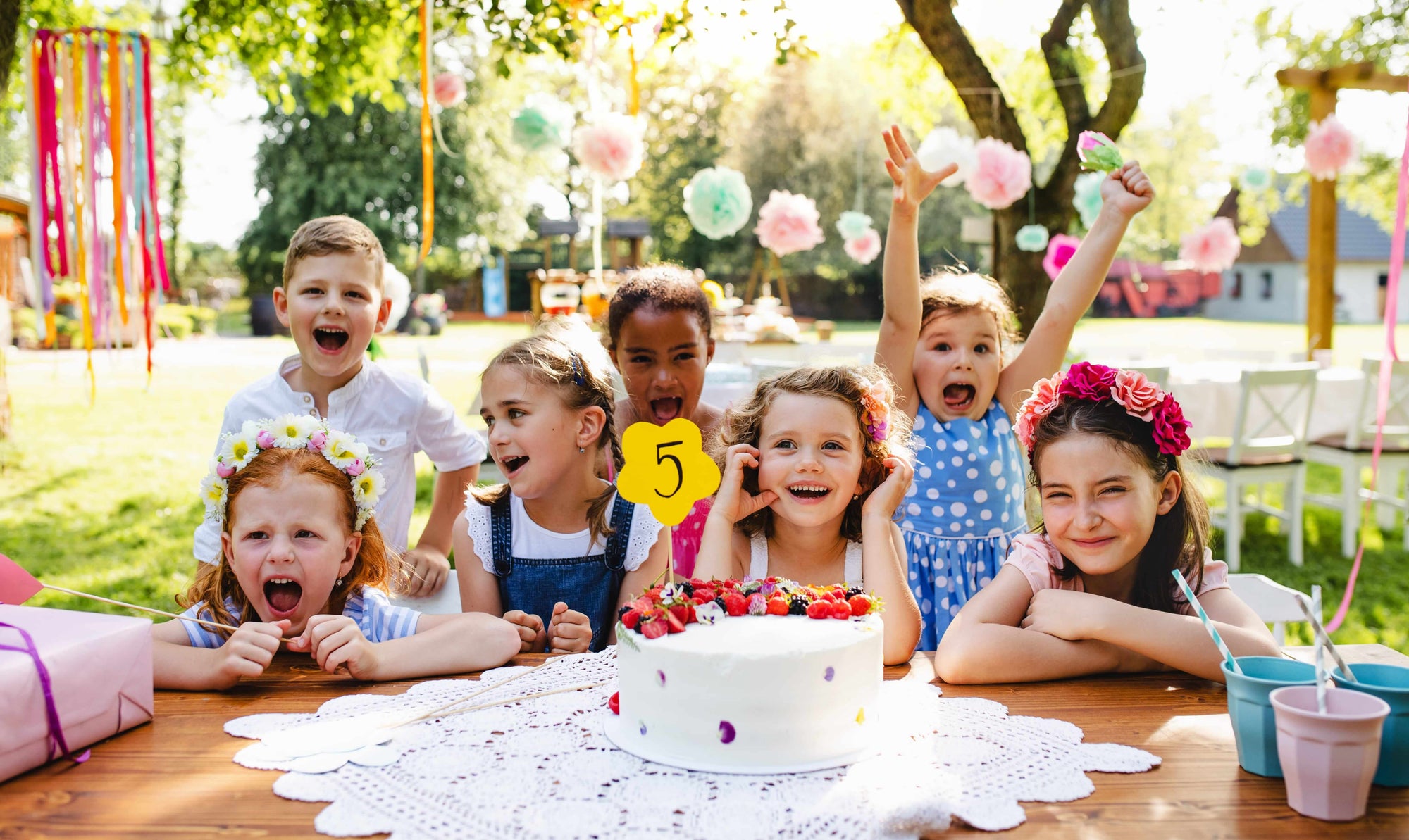 Kids Birthday Party Atlanta - Confetti Jar