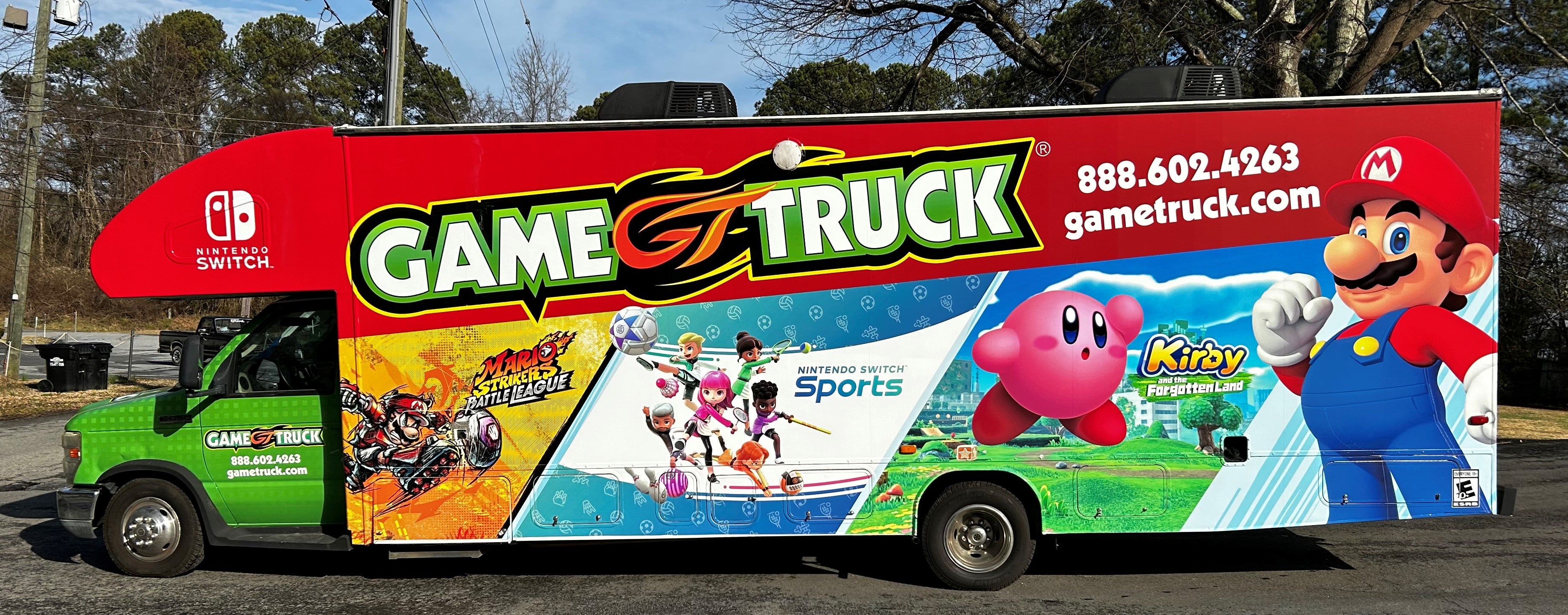 Gamer Tuck GameTruck North Atlanta: Game Truck Atlanta Birthday Parties - Confetti Jar