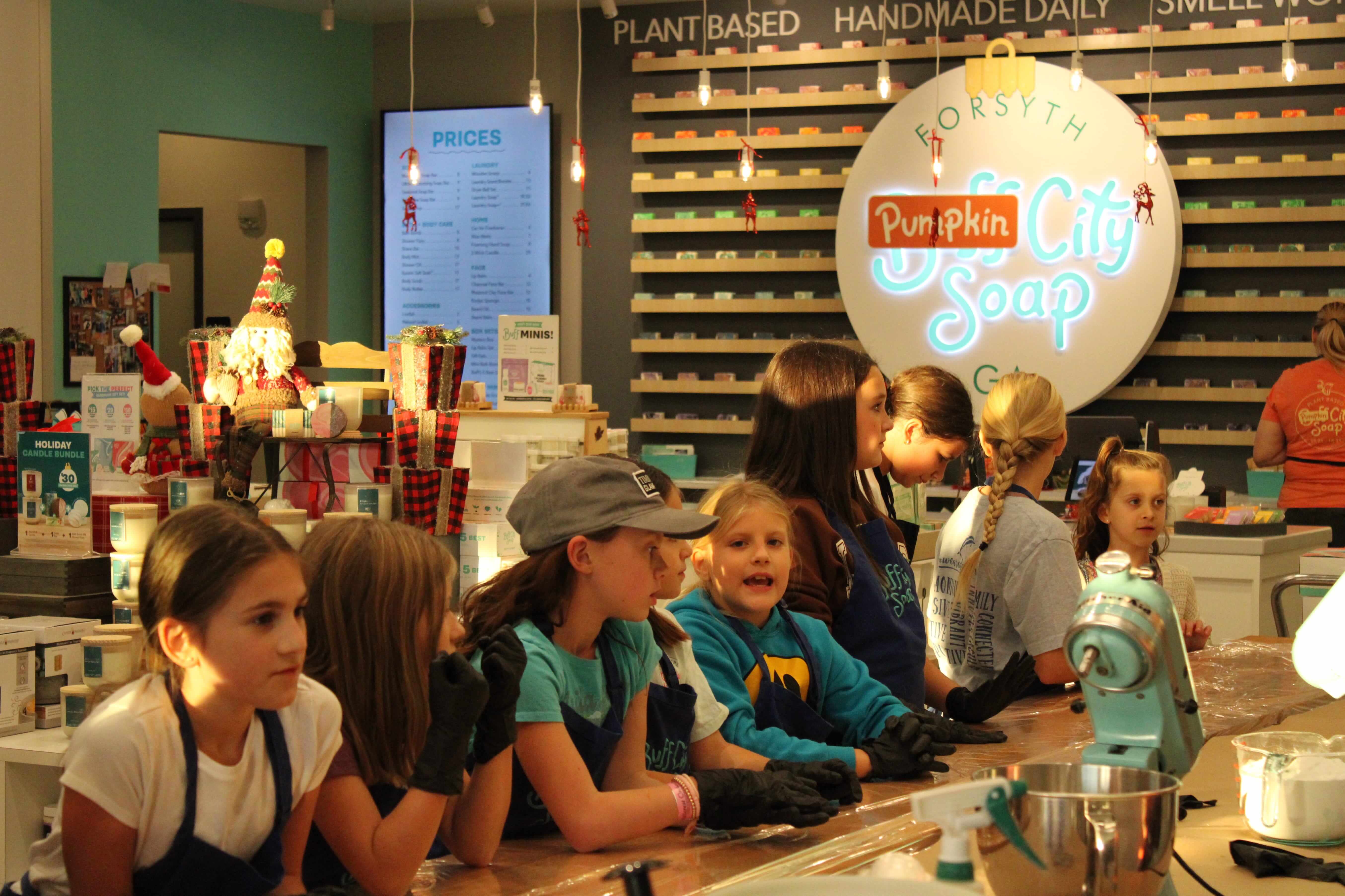 Buff City Soap Birthday Party: Soap & Bath Bomb Making - Confetti Jar
