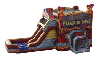 Floor is Lava Dual Lane Bounce and Slide
