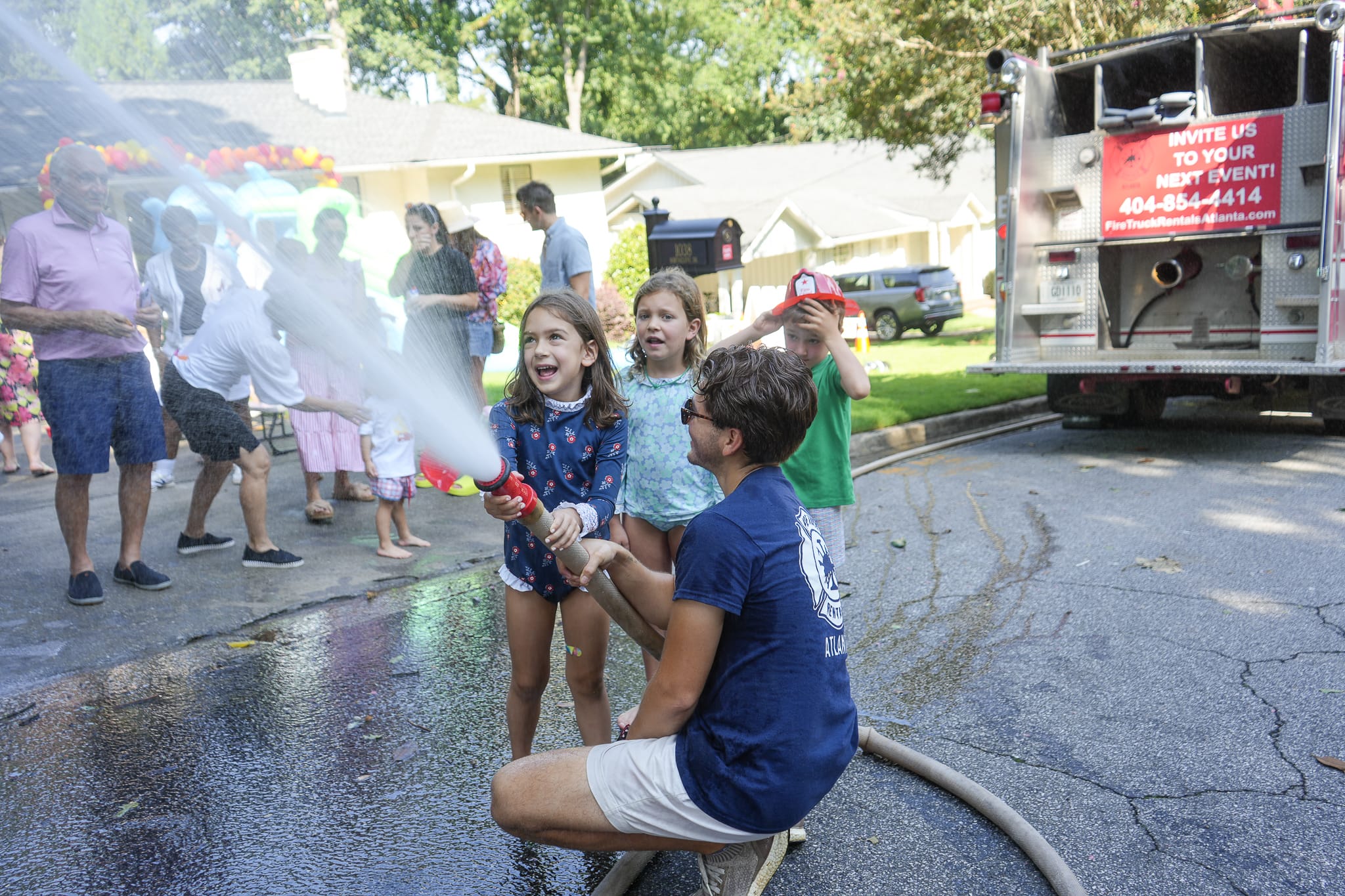 1.5-Hour Fire Truck and Foam Party
