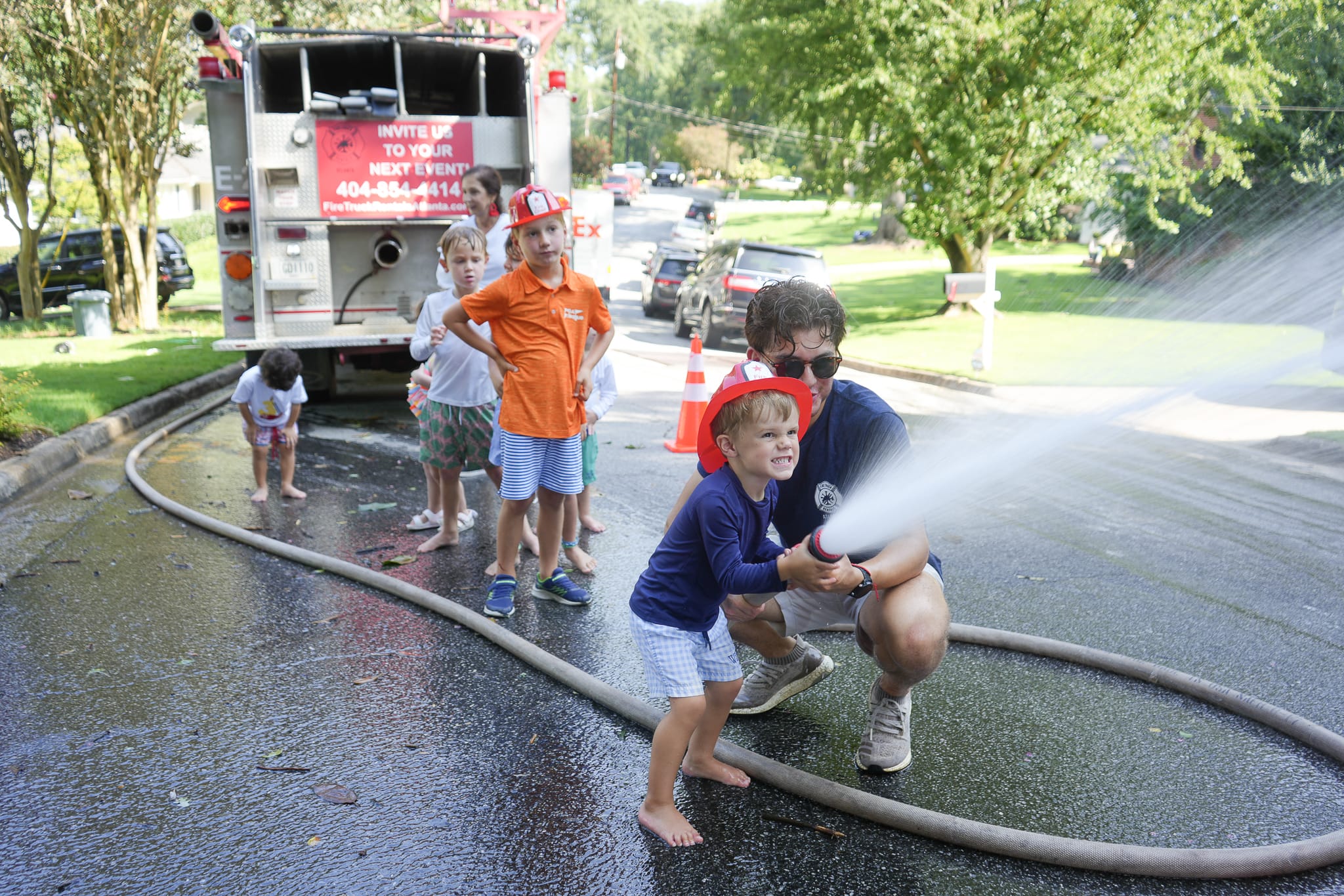 1.5-Hour Fire Truck and Foam Party