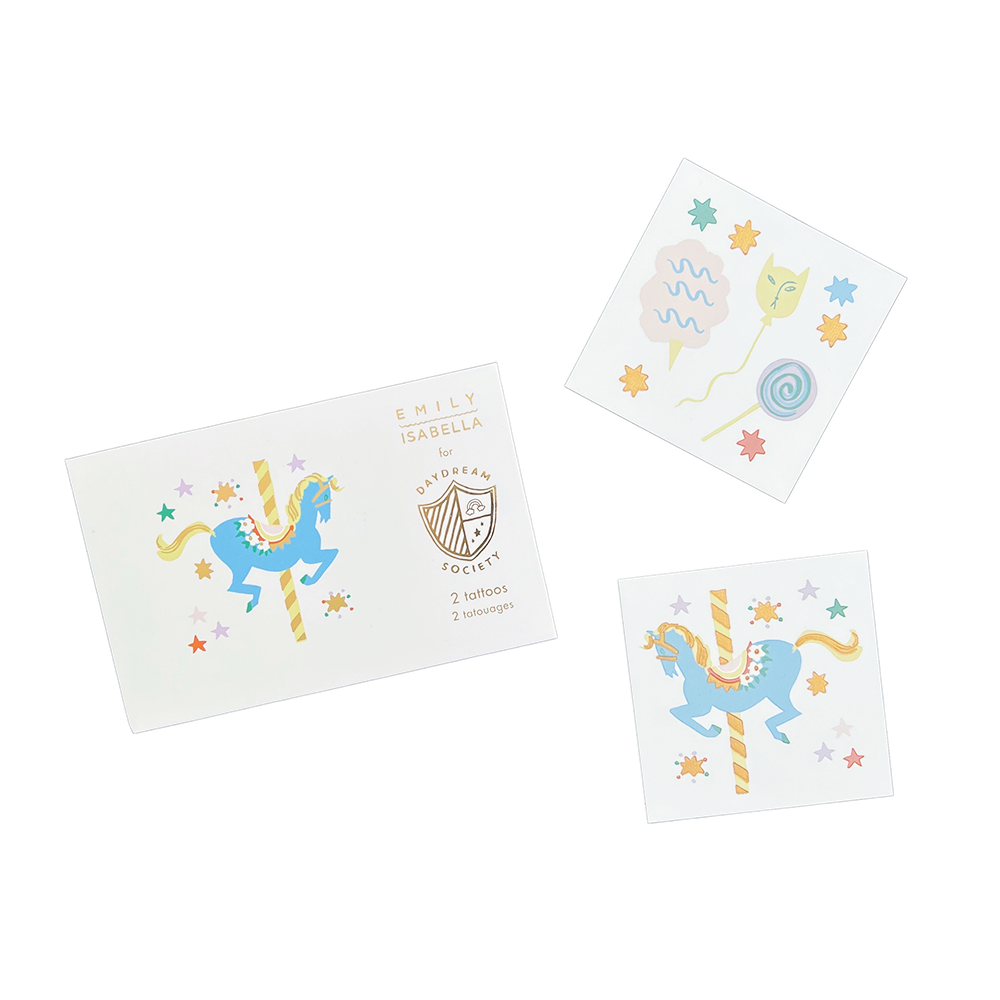 Off to the Fair Temporary Tattoos