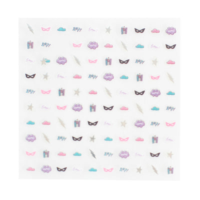 Girl Power Nail Stickers