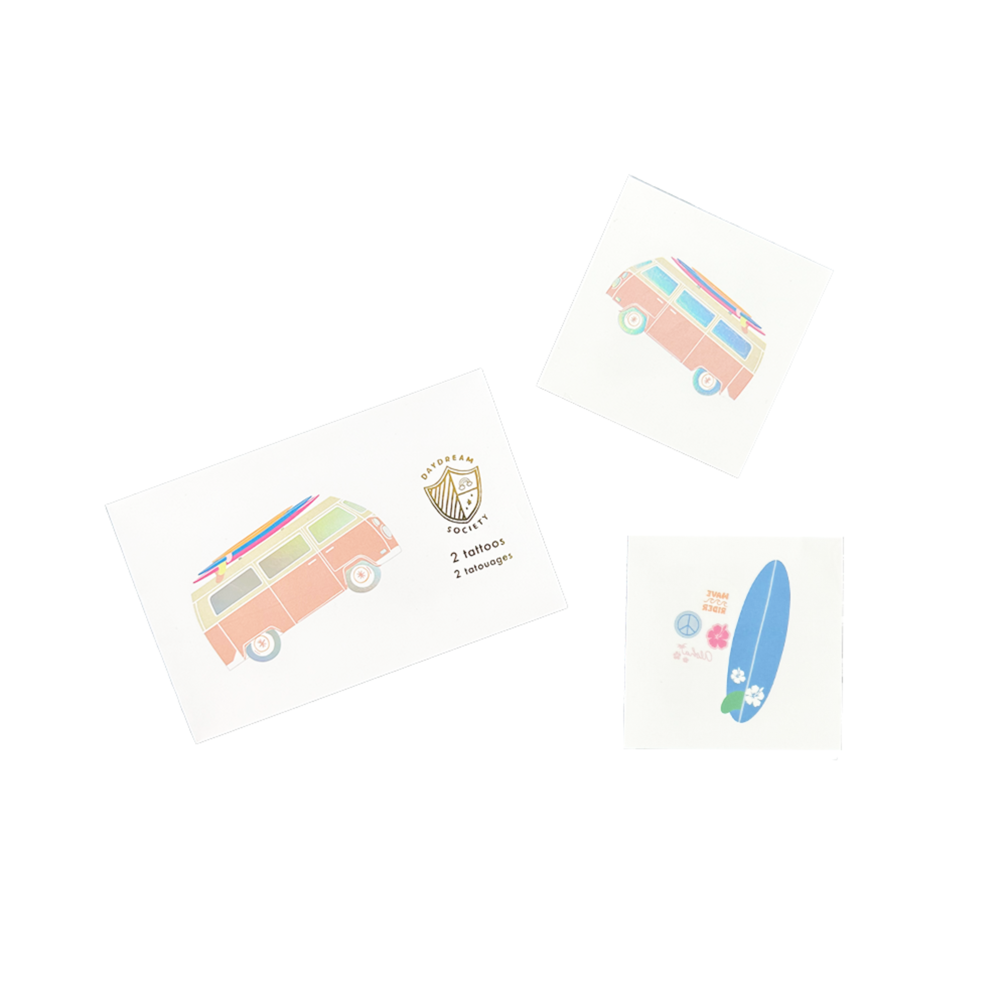 Surf's Up Temporary Tattoos - Confetti Jar
