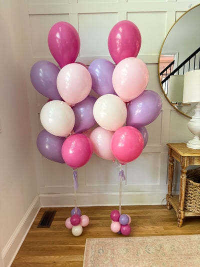11" Latex Helium Bouquet