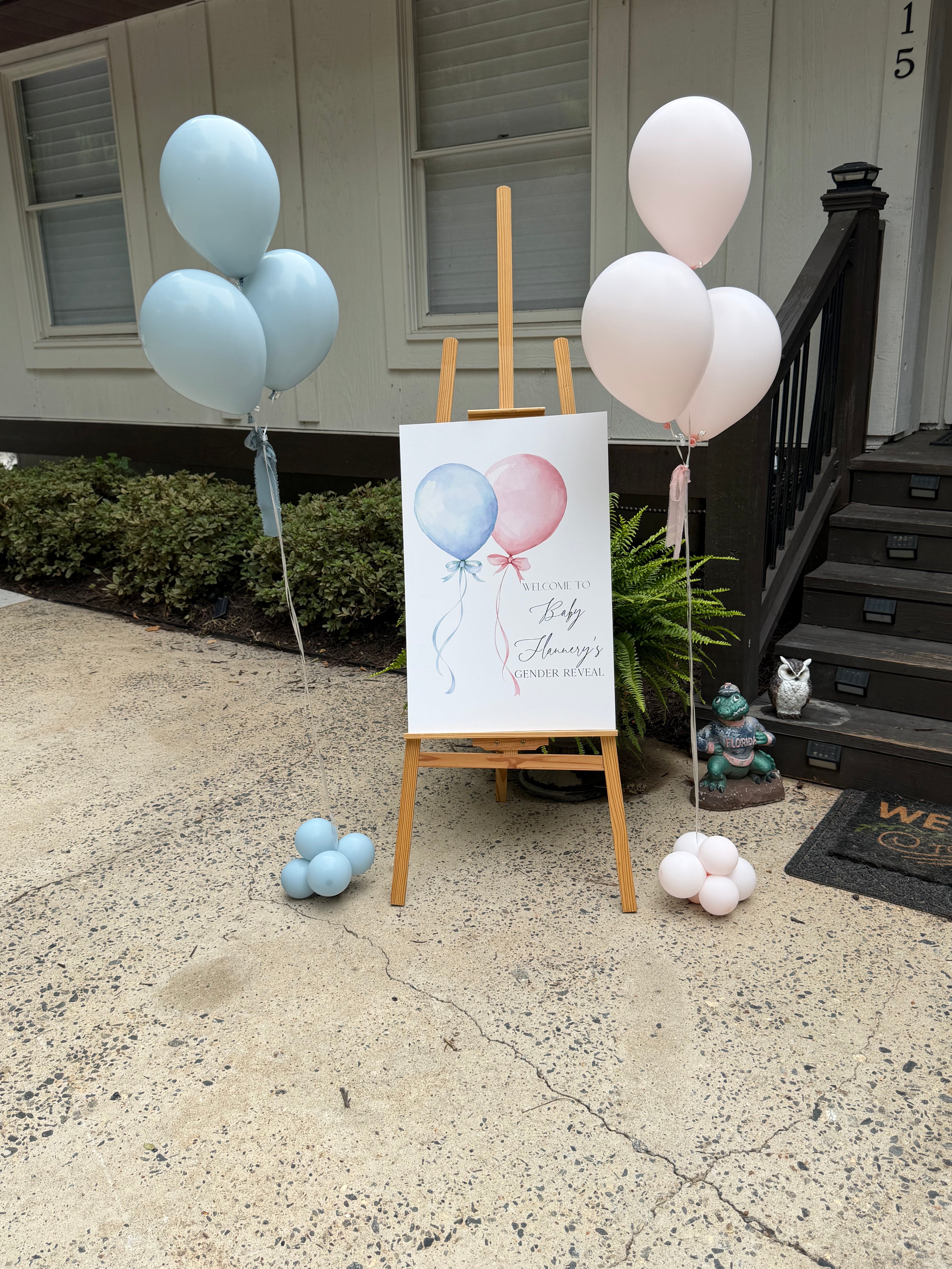 11" Latex Helium Bouquet