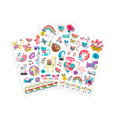 Tattoo-Palooza Temporary Tattoos - Funtastic Friends