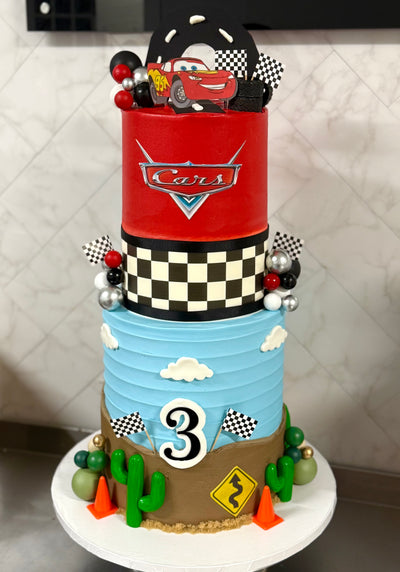 2 tier custom cake