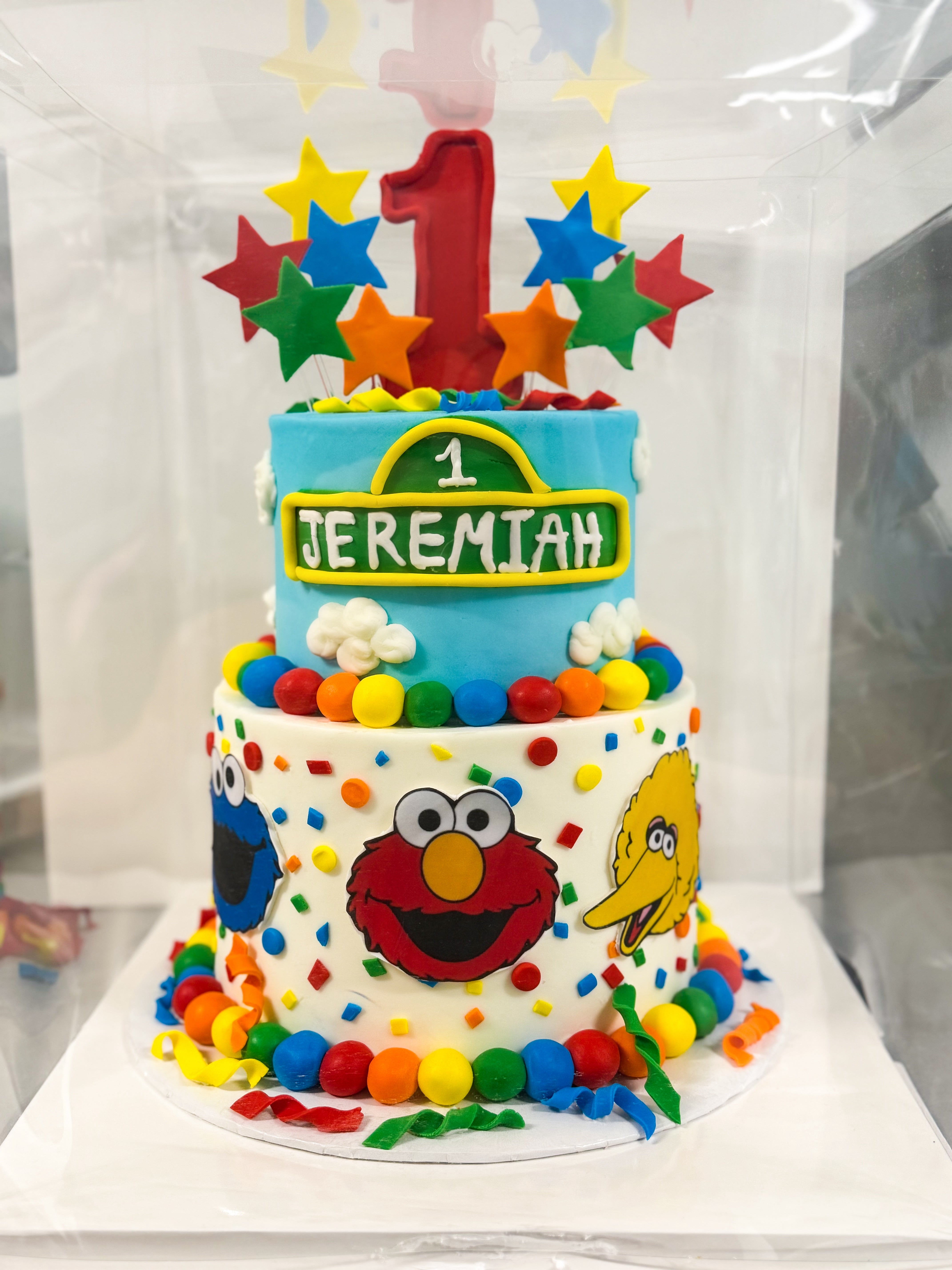 2 tier custom cake