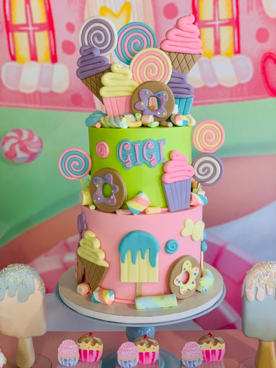 2-Tier Custom Cake for up to 40 Guests