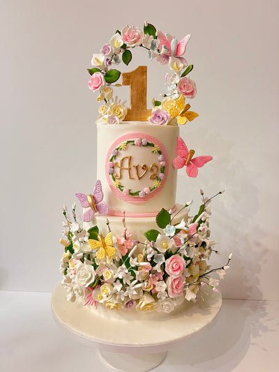 2-Tier Custom Cake for up to 40 Guests