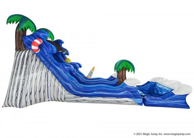 20' Malibu Splash Dry Slide