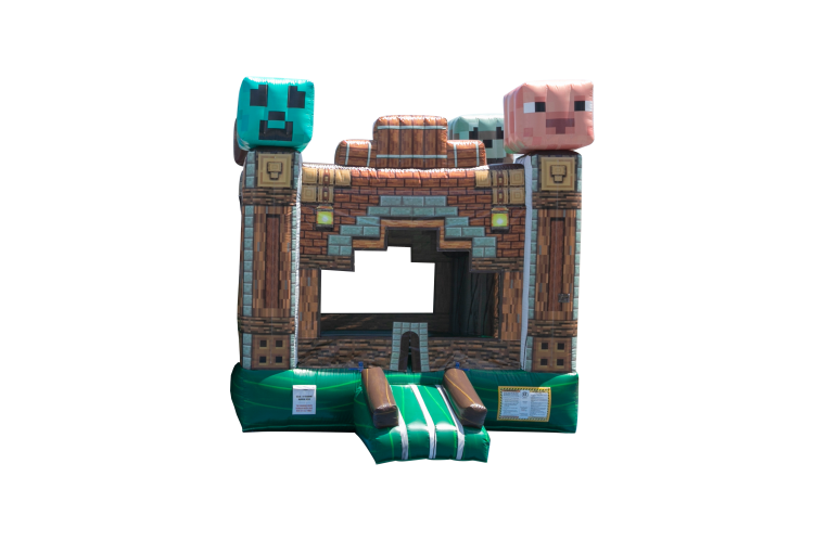 Minecraft Bounce House
