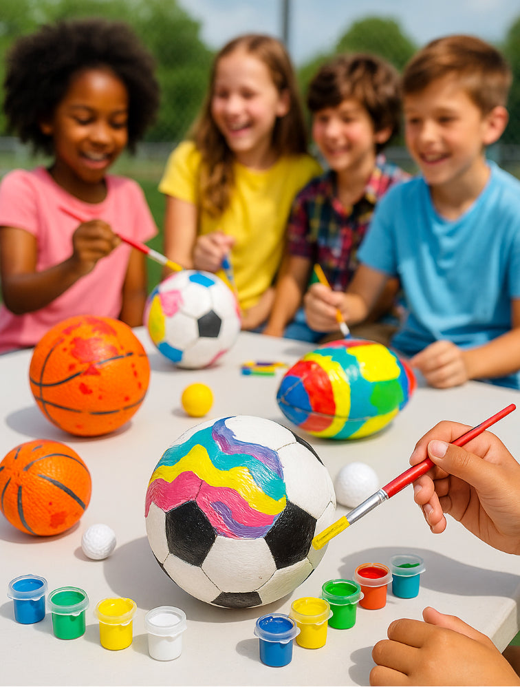 Sports Paint Party - Design a Sports Ball