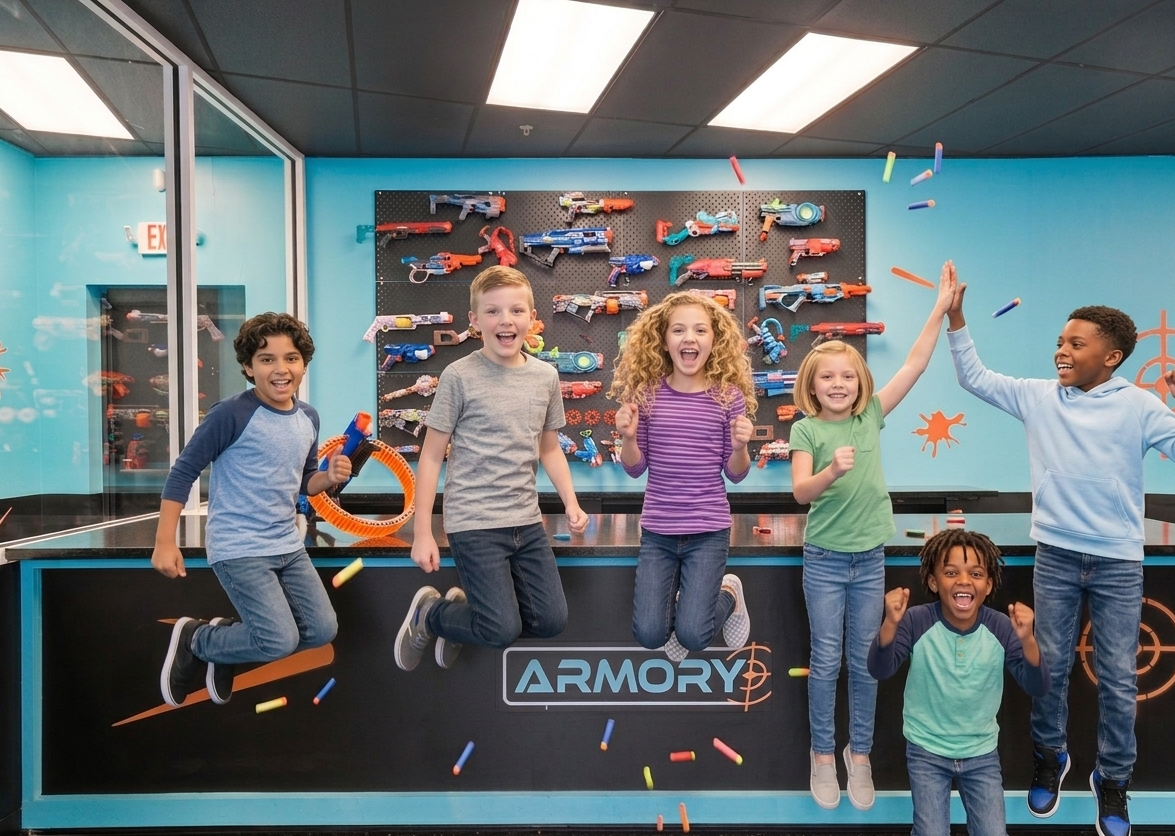 NERF Birthday Party: Convoy (party for 7-12 players)