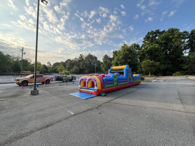40' Radical Run Obstacle Course Inflatable Rental