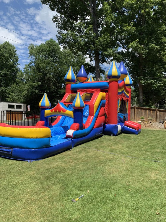 Big Top Circus XL Bounce and Dual Slide Combo