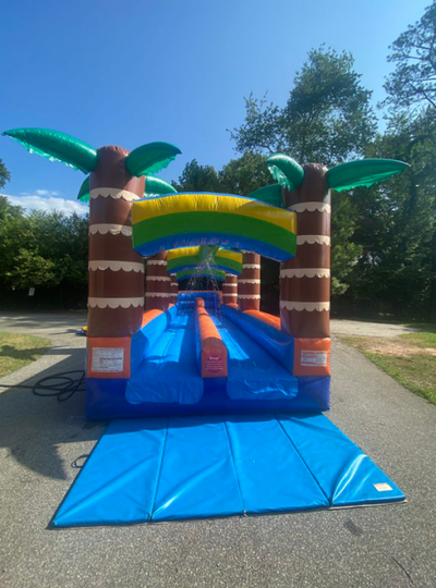 33' Tiki Tropic Dual Lane Slip N Slide