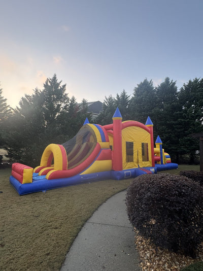 55' Retro Obstacle Course
