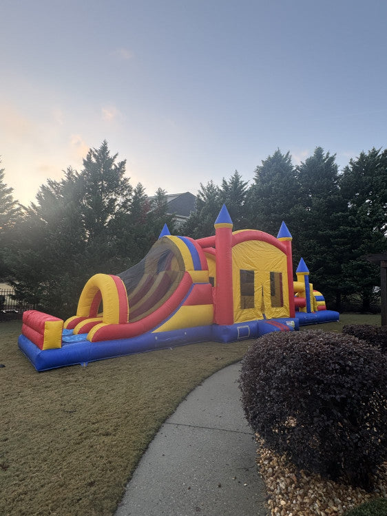 55' Retro Obstacle Course