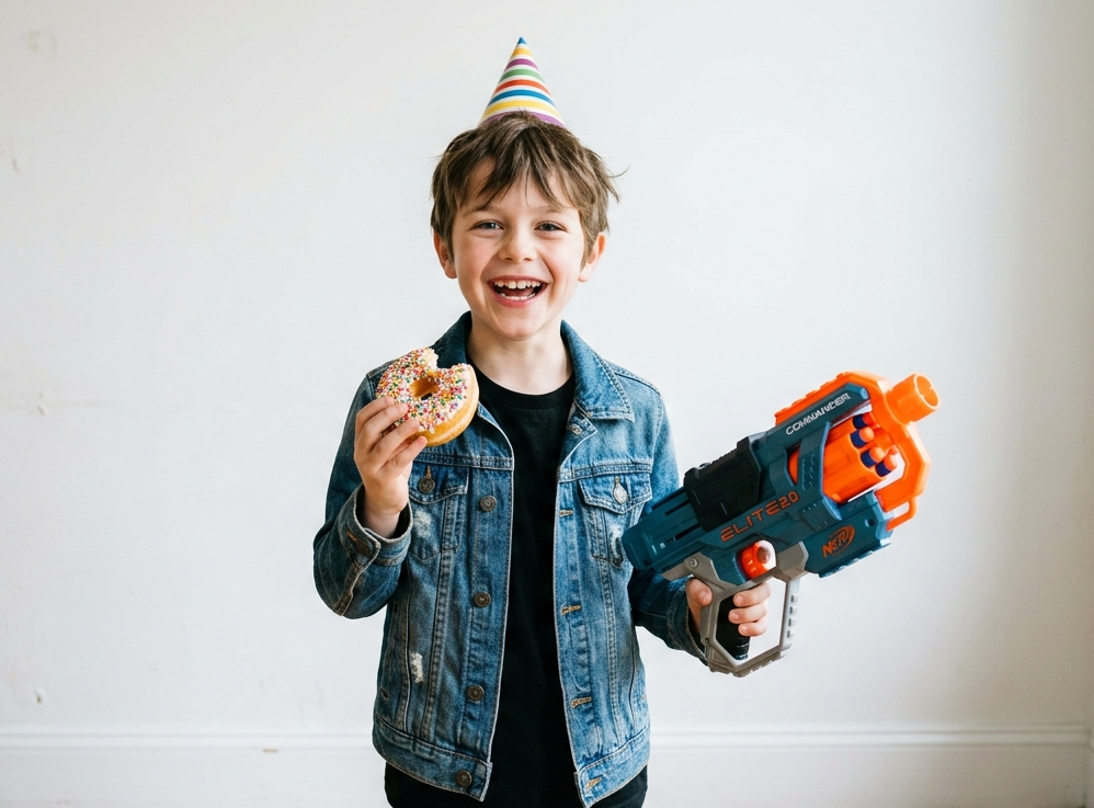 NERF Birthday Party: Convoy (party for 7-12 players)